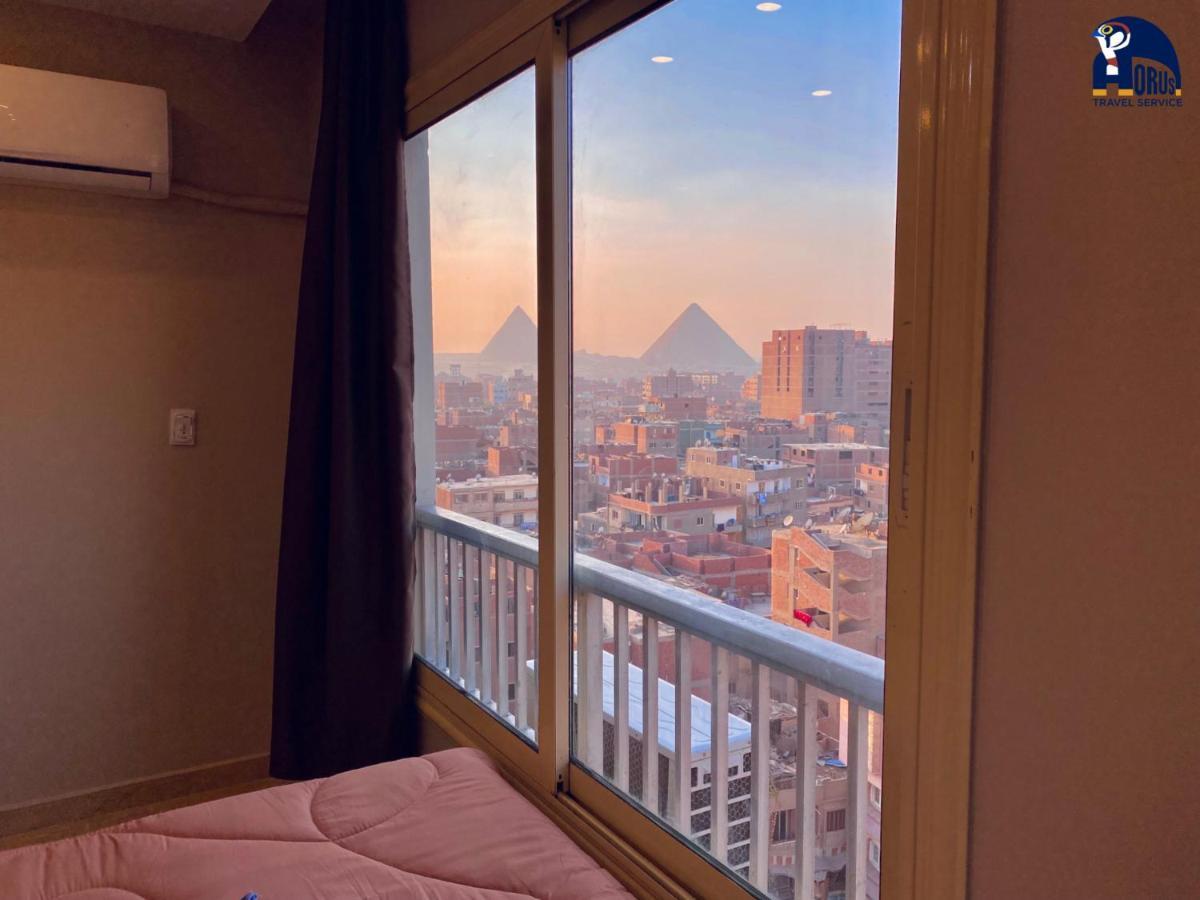 Horus Horizon Inn Pyramids View Kafret el-Gabal Exteriér fotografie