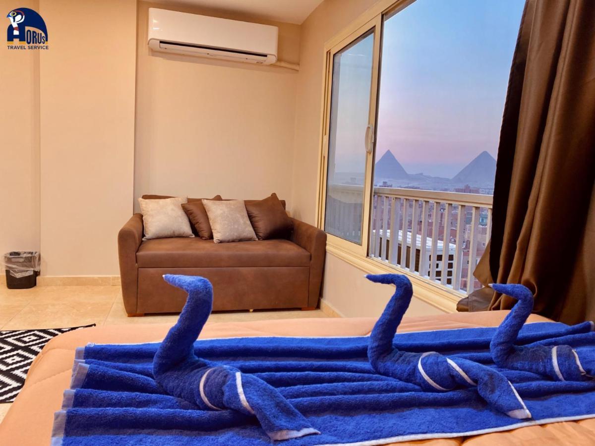 Horus Horizon Inn Pyramids View Kafret el-Gabal Exteriér fotografie