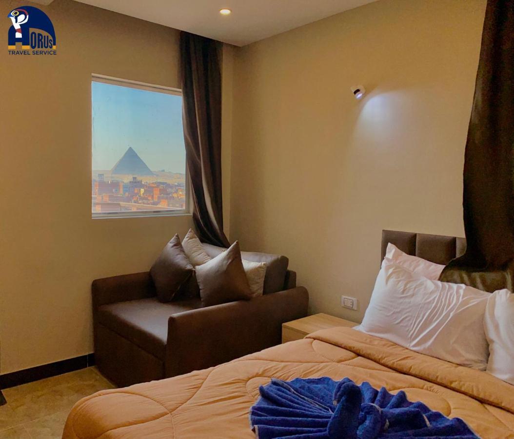 Horus Horizon Inn Pyramids View Kafret el-Gabal Exteriér fotografie