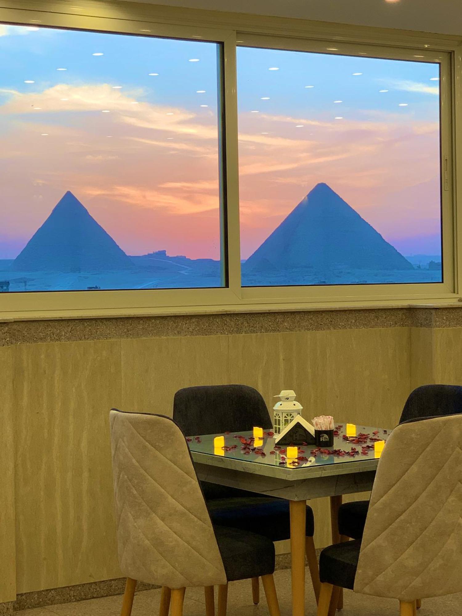 Horus Horizon Inn Pyramids View Kafret el-Gabal Exteriér fotografie