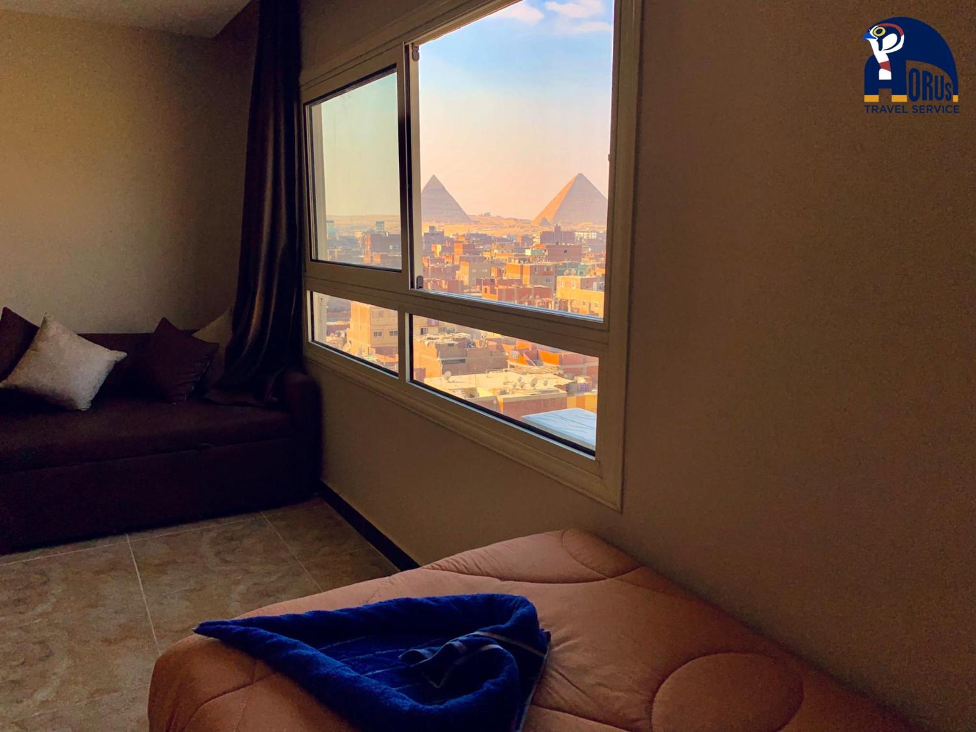 Horus Horizon Inn Pyramids View Kafret el-Gabal Exteriér fotografie