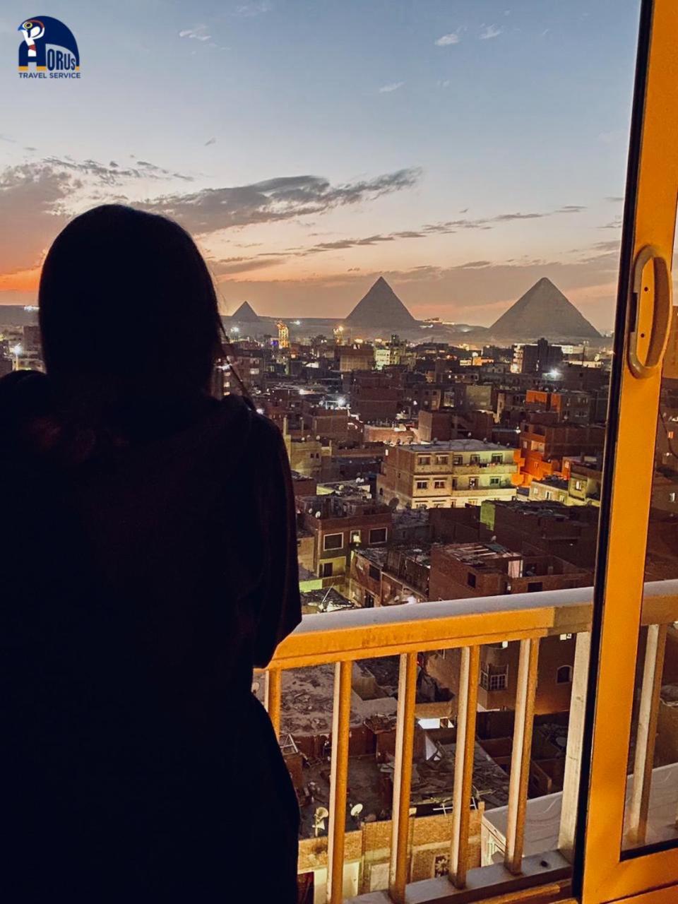 Horus Horizon Inn Pyramids View Kafret el-Gabal Exteriér fotografie